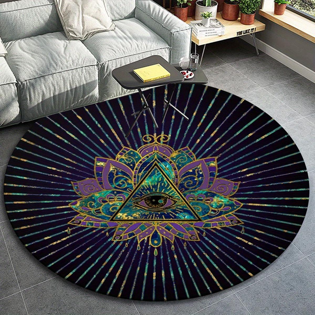 1pc Meditation Lotus Pattern Round Floor Mat, Non-slip for Living Room Bedroom Chair Carpets Home Decor Gifts, Home Decor Room Decor Outdoor 80cm by 80cm
1pc Meditation Lotus Pattern Round Floor Mat, Non-slip for Living Room Bedroom Chair Carpets Home Decor Gifts, Home Decor Room Decor Outdoor 80cm by 80cm