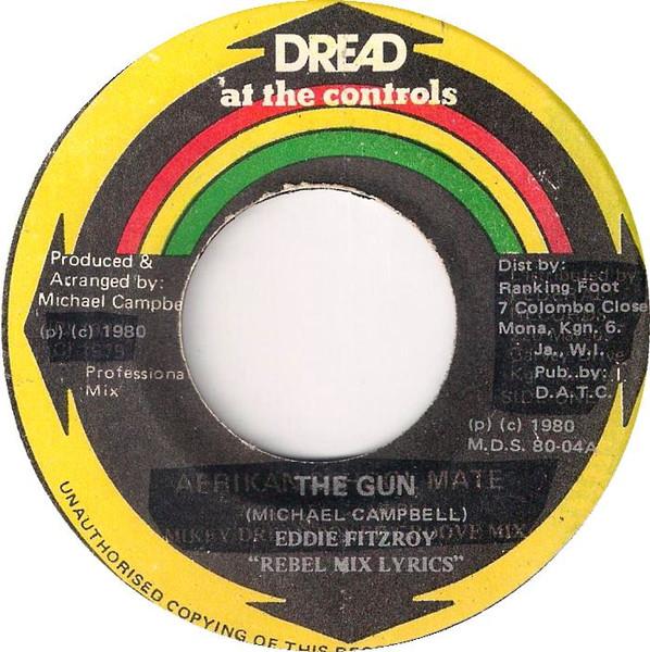 7inch Record EDI FITZROY - The Gun NONE Dread At The Co 1980 Jamaica Reggae, Ska & Dub Used
7inch Record EDI FITZROY - The Gun NONE Dread At The Co 1980 Jamaica Reggae, Ska & Dub Used