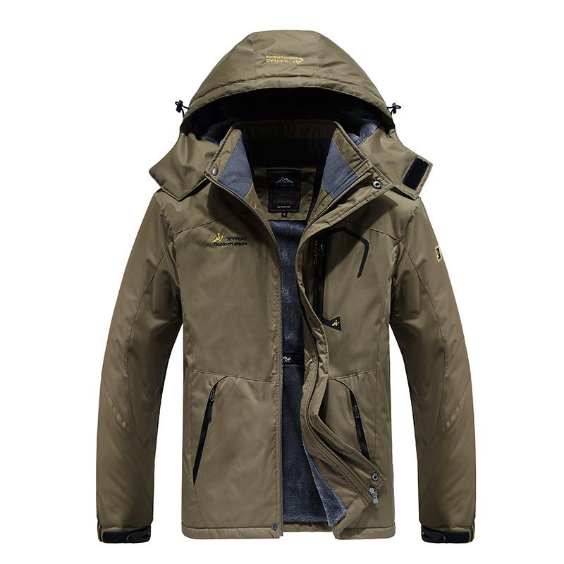 Autumn and Winter Men s Jacket Plus Velvet Thicken Plus Size Warm Windproof Waterproof Mountaineering Clothes L
Autumn and Winter Men s Jacket Plus Velvet Thicken Plus Size Warm Windproof Waterproof Mountaineering Clothes L