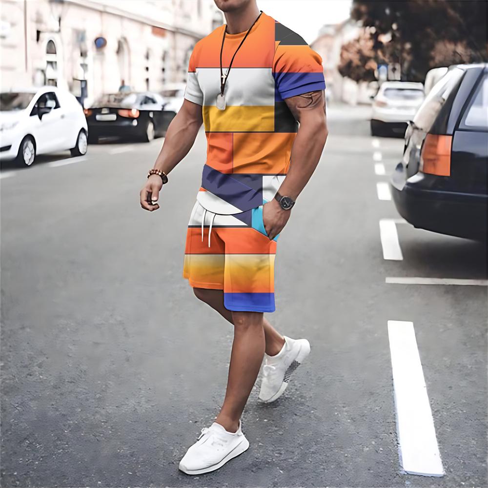 Модная мужская летняя футболка с коротким рукавом и шорты, комплекты из 2 предметов, футболки большого размера, спортивная одежда, костюмы, повседневные спортивные костюмы, мужская одежда 6XL
Модная мужская летняя футболка с коротким рукавом и шорты, комплекты из 2 предметов, футболки большого размера, спортивная одежда, костюмы, повседневные спортивные костюмы, мужская одежда 6XL
