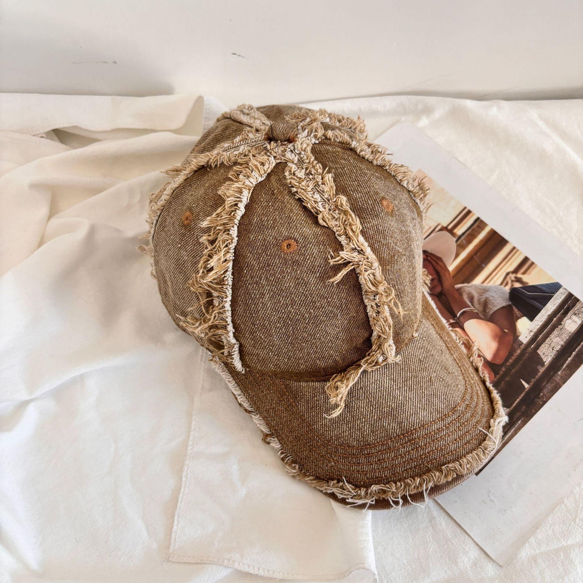 Старая ретро-модная кепка мужская парная шляпа от солнца джинсовая грубая кромка мягкий верх бейсболка показывает маленькое лицо M(56-58cm) хаки
Старая ретро-модная кепка мужская парная шляпа от солнца джинсовая грубая кромка мягкий верх бейсболка показывает маленькое лицо M(56-58cm) хаки