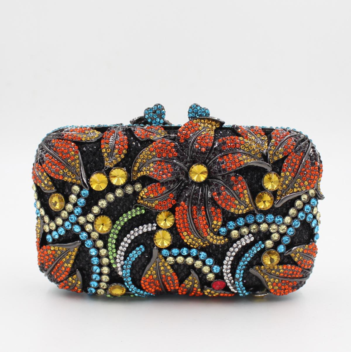 flower shape studded diamond clutch bags Luxury women crystal evening bag prom clutch purse wedding bag sac pochette Purse
flower shape studded diamond clutch bags Luxury women crystal evening bag prom clutch purse wedding bag sac pochette Purse