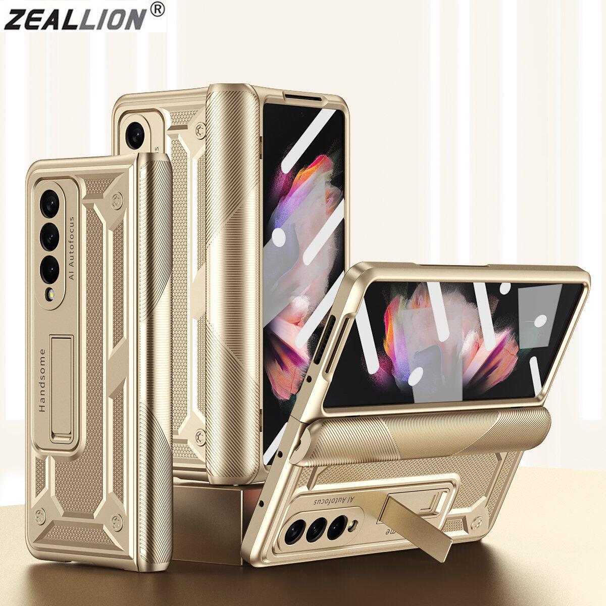 Чехол для телефона Samsung Galaxy Z Fold 4 3 2 5G Защитная пленка из стеклянной пленки с жесткой подставкой Защитная крышка брони
Чехол для телефона Samsung Galaxy Z Fold 4 3 2 5G Защитная пленка из стеклянной пленки с жесткой подставкой Защитная крышка брони