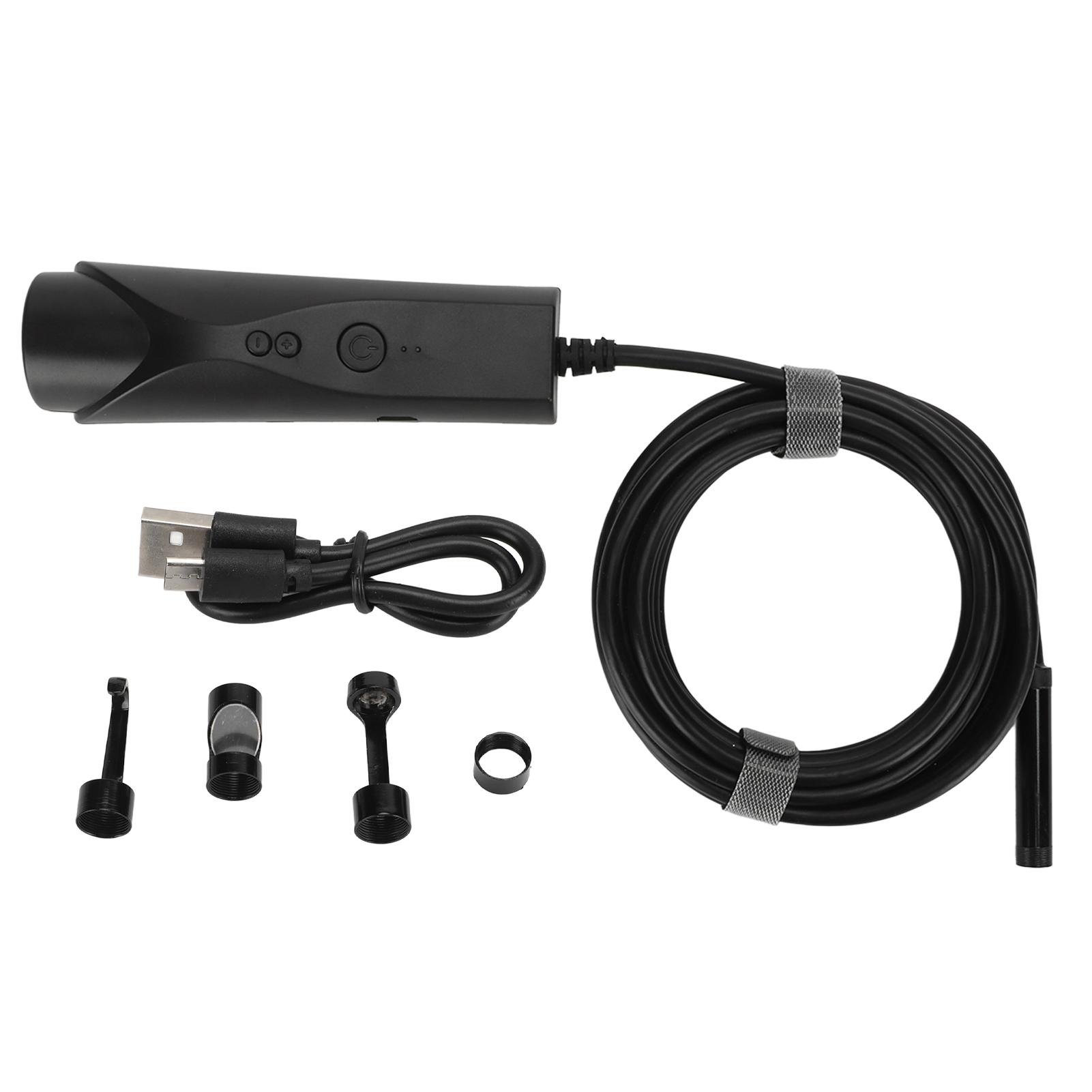 WiFi Borescope 8mm Camera HD 1080P IP67 Waterproof Wireless Endoscope Inspection Camera with 6 LEDs 1m / 3.3ft
WiFi Borescope 8mm Camera HD 1080P IP67 Waterproof Wireless Endoscope Inspection Camera with 6 LEDs 1m / 3.3ft