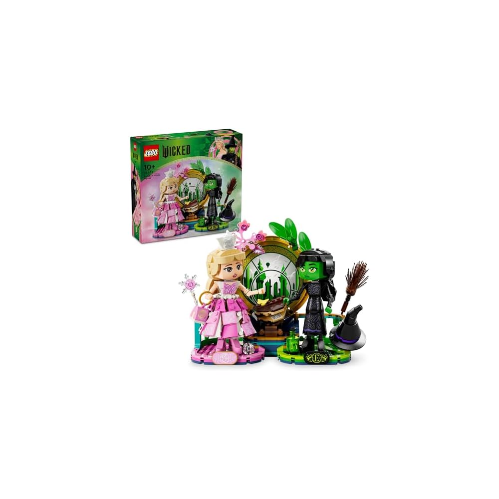LEGO Wicked Elphaba & Glinda Figures Toy Set for Kids Ages 10-12 Building Blocks
LEGO Wicked Elphaba & Glinda Figures Toy Set for Kids Ages 10-12 Building Blocks