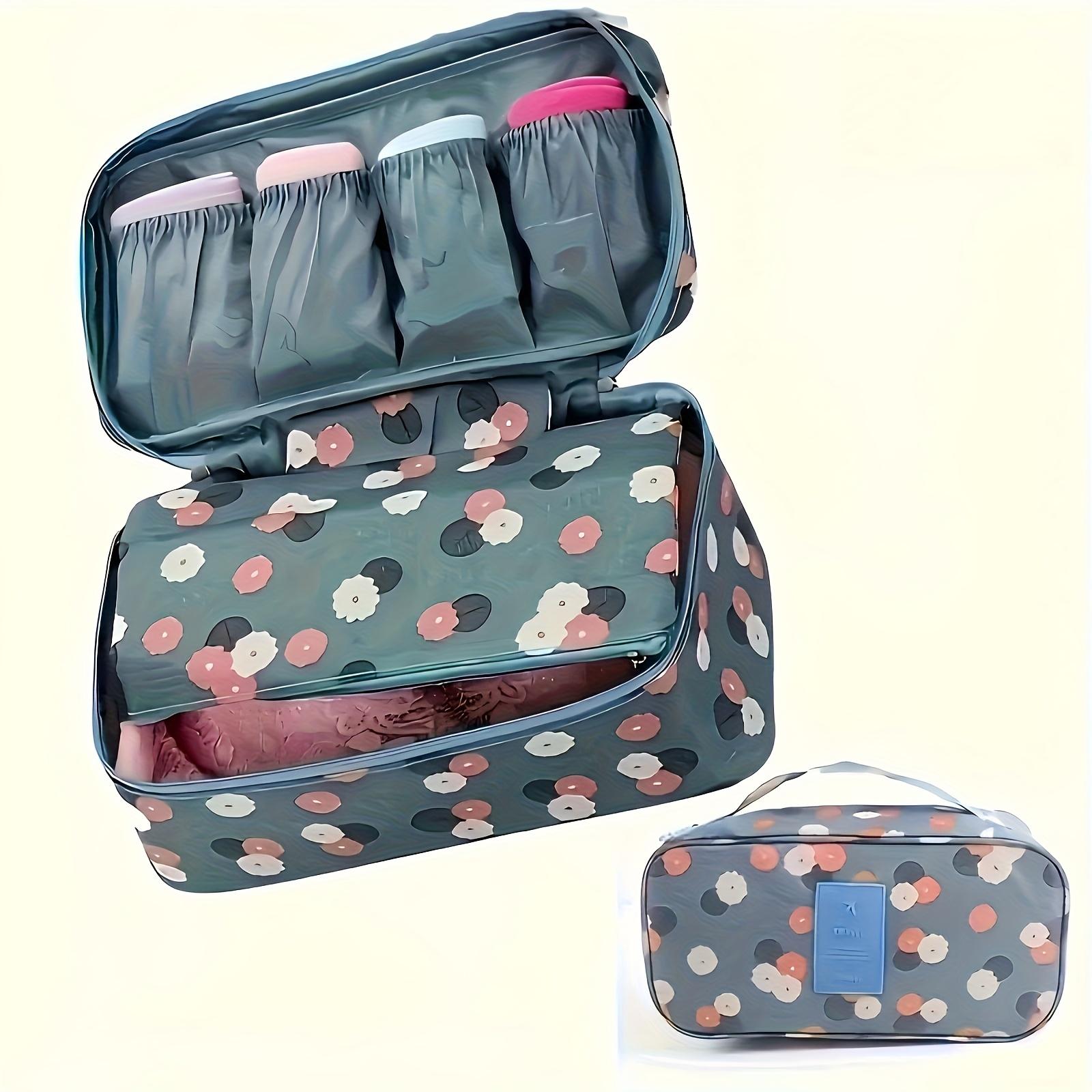 Portable Polyester Underwear Storage with Detachable Pouch 4 Separate Compartments Machine Washable Essential Travel Accessory синій
Portable Polyester Underwear Storage with Detachable Pouch 4 Separate Compartments Machine Washable Essential Travel Accessory синій