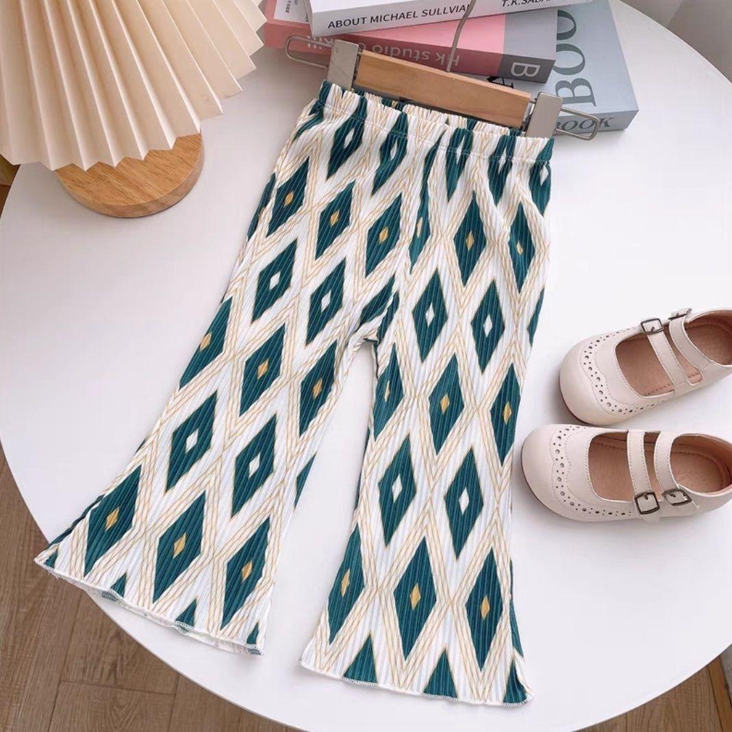 Літні дівчата квіткові штани в горошок з розкльошем тонкі дитячі легінси дитячі штани від комарів штани для жінок 80
Літні дівчата квіткові штани в горошок з розкльошем тонкі дитячі легінси дитячі штани від комарів штани для жінок 80