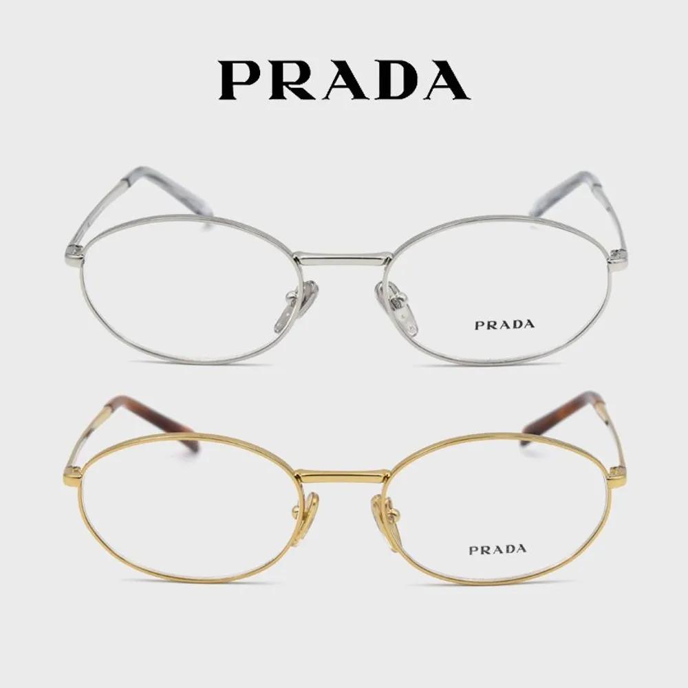 Prada oval glasses VPRA57 VPRA57 5AK-1O1(size 54)
Prada oval glasses VPRA57 VPRA57 5AK-1O1(size 54)