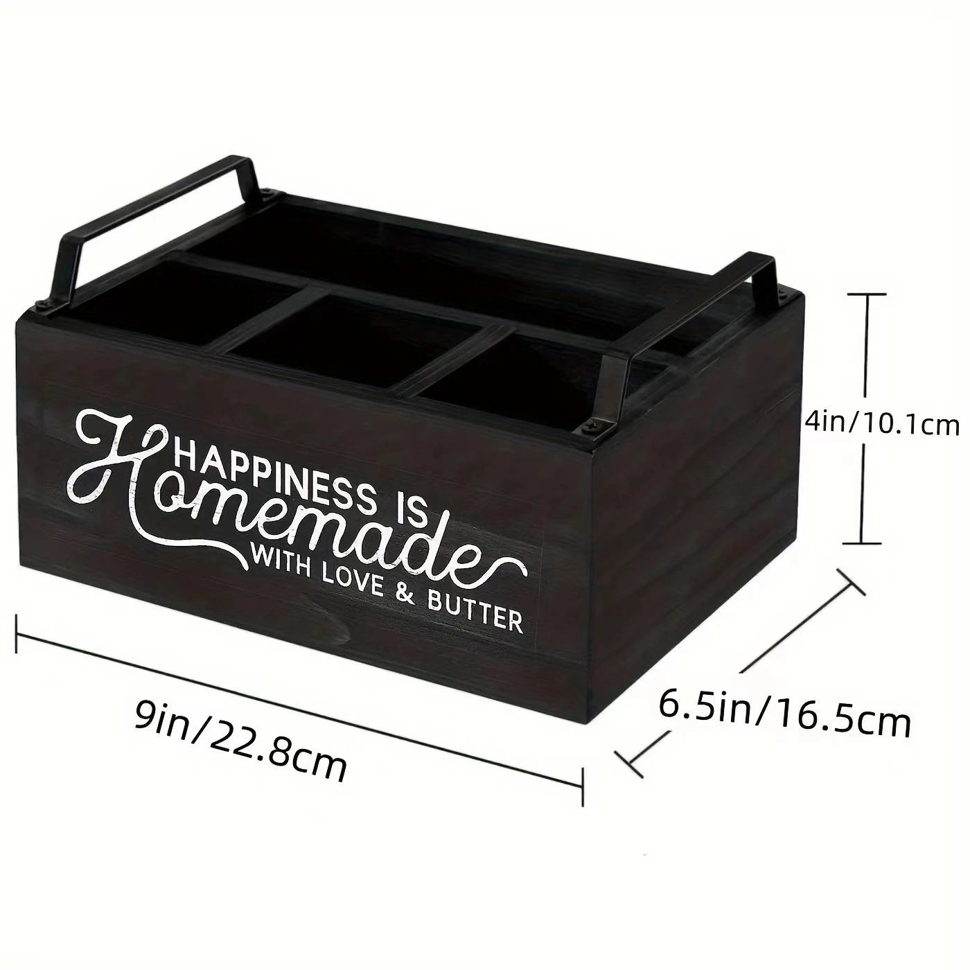 Household Wooden Storage Box Dividing Design Knife Fork Spoon Organizer Kitchen Desktop Coffee Bar Miscellaneous Storage Case чорний
Household Wooden Storage Box Dividing Design Knife Fork Spoon Organizer Kitchen Desktop Coffee Bar Miscellaneous Storage Case чорний