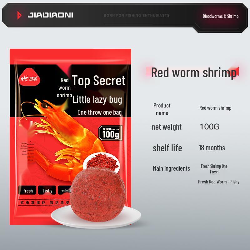 Приманка JiaDiaoNi паста из креветки и красного червя для карася - Осенне-зимний сезон
Приманка JiaDiaoNi паста из креветки и красного червя для карася - Осенне-зимний сезон