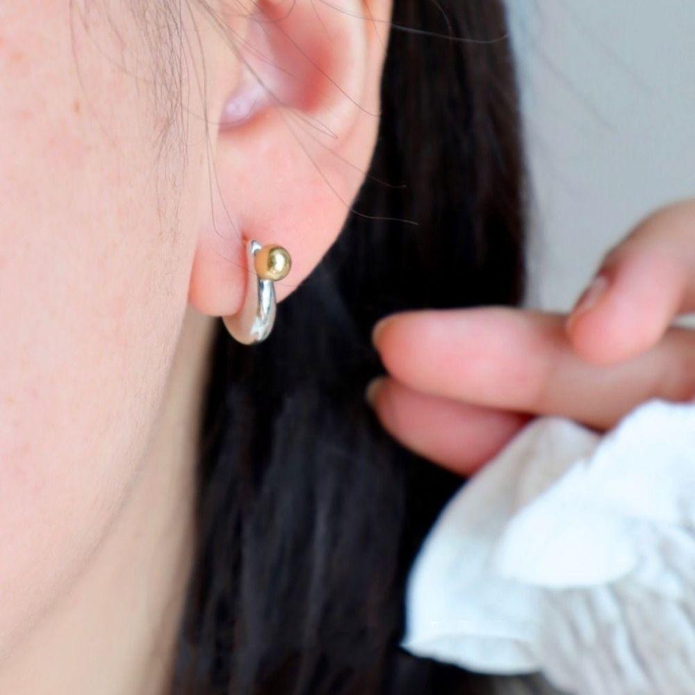 Multiple Wear Women Earrings Copper Stud Earrings Fashion Moon Stud Earrings Daily Wear серебряный
Multiple Wear Women Earrings Copper Stud Earrings Fashion Moon Stud Earrings Daily Wear серебряный