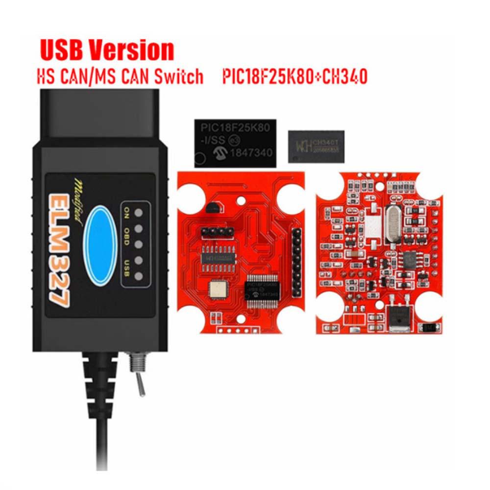ELM327 USB V1.5 зі перемикачем HS/MS для Ford Forscan Приховані функції
ELM327 USB V1.5 зі перемикачем HS/MS для Ford Forscan Приховані функції