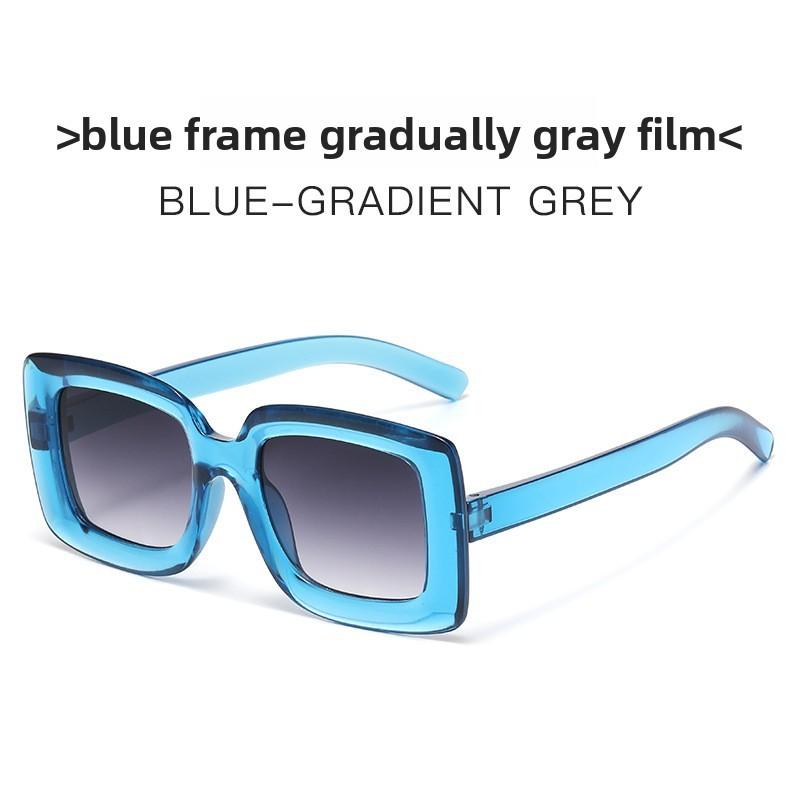 New Square Sunglasses Style With Pc Lenses Uv400 For Fashionable Women And Men Transparent Blue Gray
New Square Sunglasses Style With Pc Lenses Uv400 For Fashionable Women And Men Transparent Blue Gray