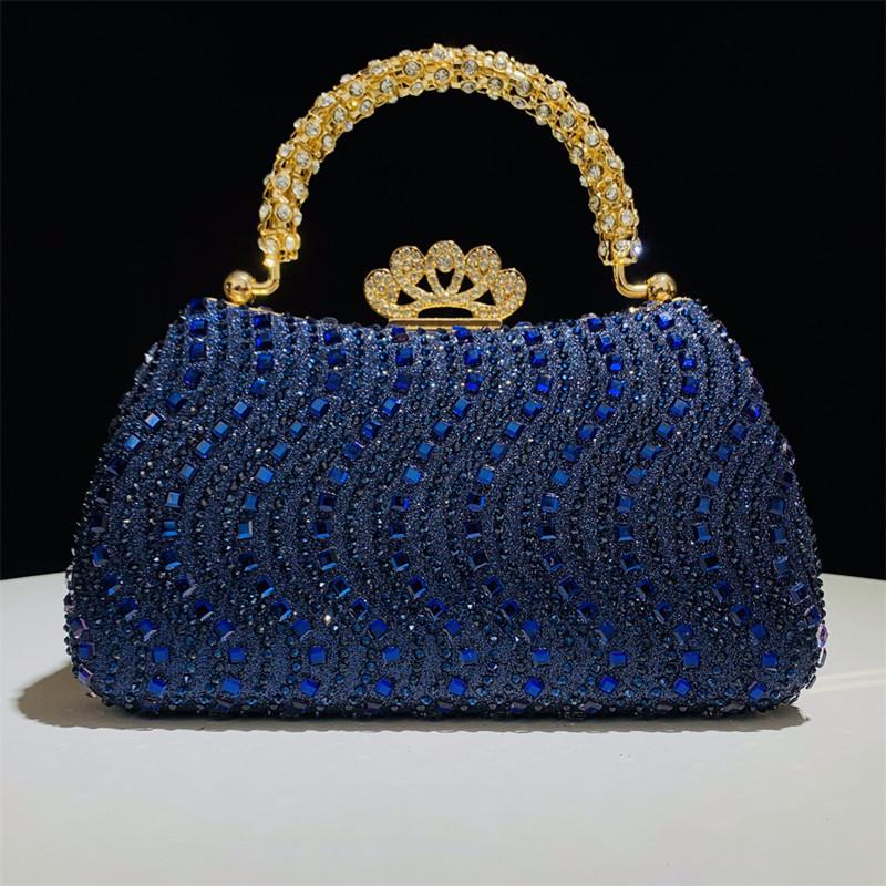 2025 Luxury Full Diamonds Evening Clutch Bag New Fashion Rhinestone Design High End Party Handbags Lady Trendy Shoulder Bag синий
2025 Luxury Full Diamonds Evening Clutch Bag New Fashion Rhinestone Design High End Party Handbags Lady Trendy Shoulder Bag синий