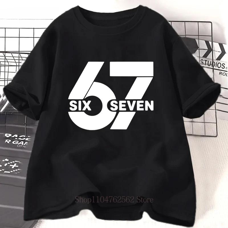 Six Seven Funny Graphic Print Tshirt Summer Casual Fashion Women Unisex Funny Minimalist Short Sleeve Tops Oversize Tshirts 3XL
Six Seven Funny Graphic Print Tshirt Summer Casual Fashion Women Unisex Funny Minimalist Short Sleeve Tops Oversize Tshirts 3XL