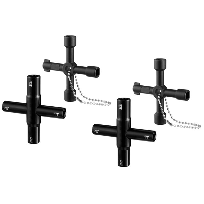 Pack Of 2 All Angle Facte Wrenches Solid Steel Construction Ideal For Home Repairs And Plumbing Work 1
Pack Of 2 All Angle Facte Wrenches Solid Steel Construction Ideal For Home Repairs And Plumbing Work 1