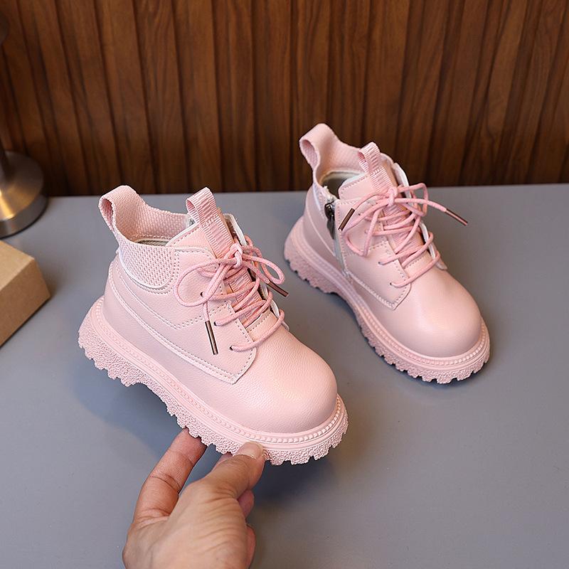 Children s shoes, kids Martin boots, autumn and winter models, boys British-style leather boots, girls short boots, baby shoes 21 розовый
Children s shoes, kids Martin boots, autumn and winter models, boys British-style leather boots, girls short boots, baby shoes 21 розовый