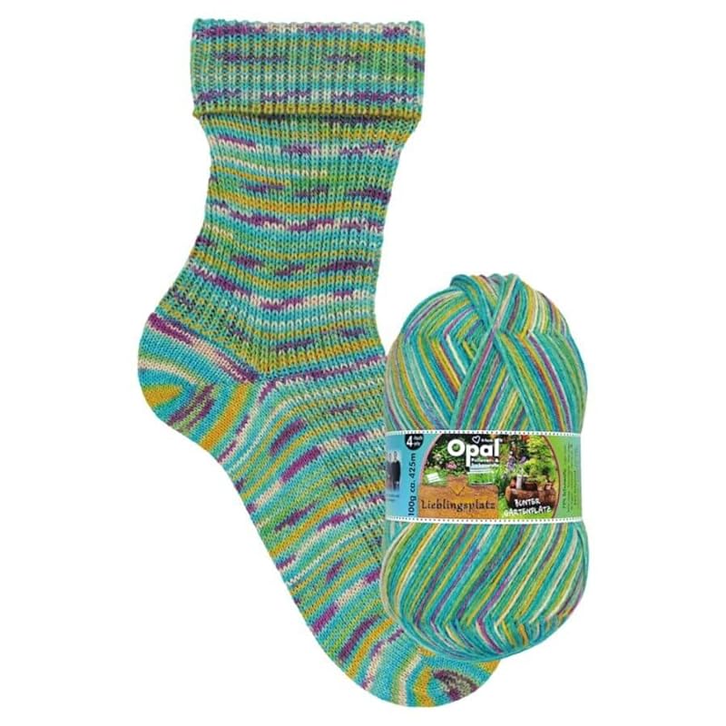 yarn sock yarn Opal opal Lieblingsplatz (favorite place) 4ply (4 strands) wool blend 11464.Colorful garden
yarn sock yarn Opal opal Lieblingsplatz (favorite place) 4ply (4 strands) wool blend 11464.Colorful garden