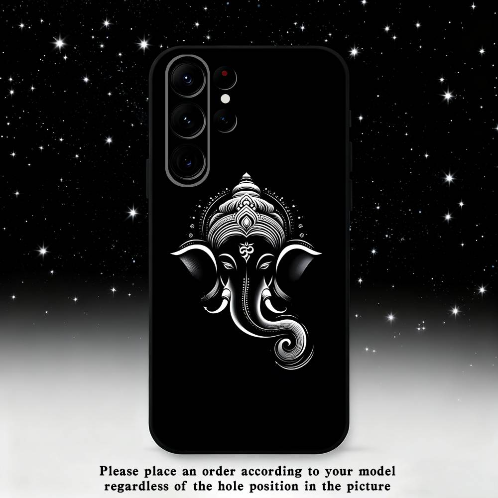 Ganesh Elephant God Phone Case For Samsung S25,S24,S21,S22,S23,S30,Ultra,S20,Plus,Fe,Lite,Note,10 Black Soft Shell Samsung S24
Ganesh Elephant God Phone Case For Samsung S25,S24,S21,S22,S23,S30,Ultra,S20,Plus,Fe,Lite,Note,10 Black Soft Shell Samsung S24
