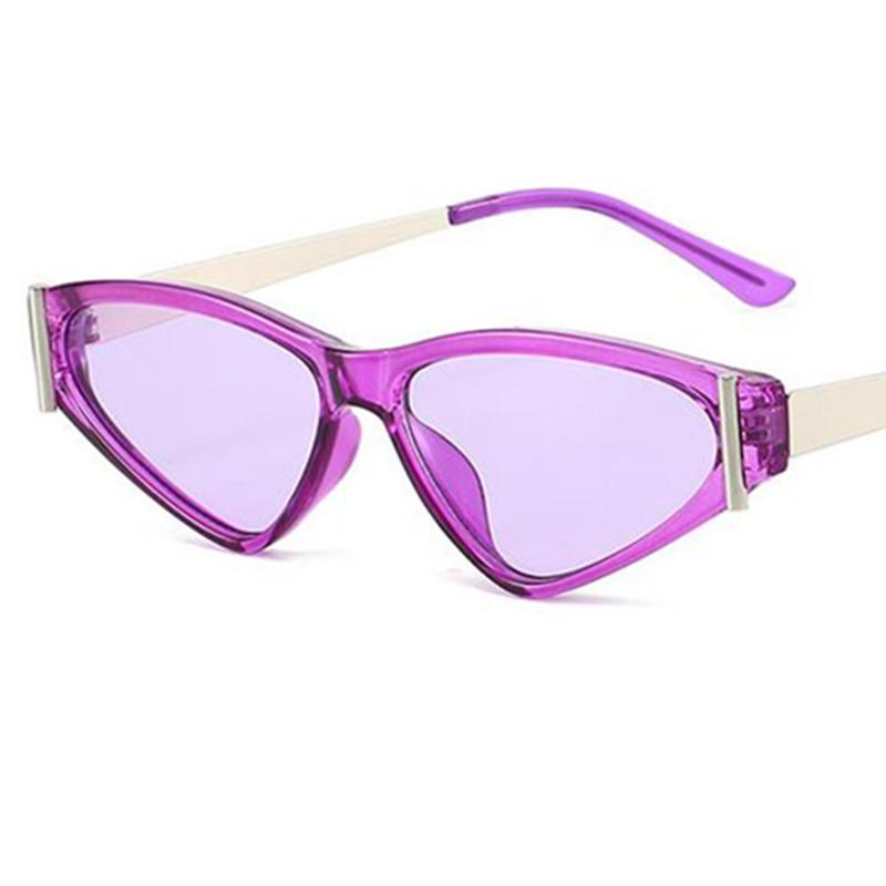 Hip Hop Sun Glasses Anti-UV Spectacle Small Frame Google Cat Eye Ornamental Women Simplity Retro Sunglasses as picture фіолетовий
Hip Hop Sun Glasses Anti-UV Spectacle Small Frame Google Cat Eye Ornamental Women Simplity Retro Sunglasses as picture фіолетовий