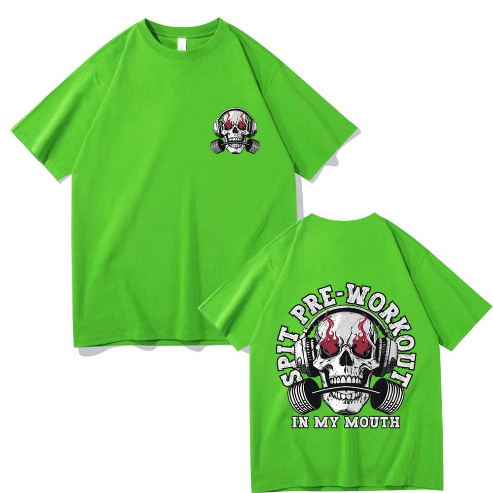 Spit Preworkout in My Mouth Print T Shirts Male Casual Oversized Pure Cotton Short Sleeve Tshirt Men Women Gym Fitness Tshirt 4XL
Spit Preworkout in My Mouth Print T Shirts Male Casual Oversized Pure Cotton Short Sleeve Tshirt Men Women Gym Fitness Tshirt 4XL
