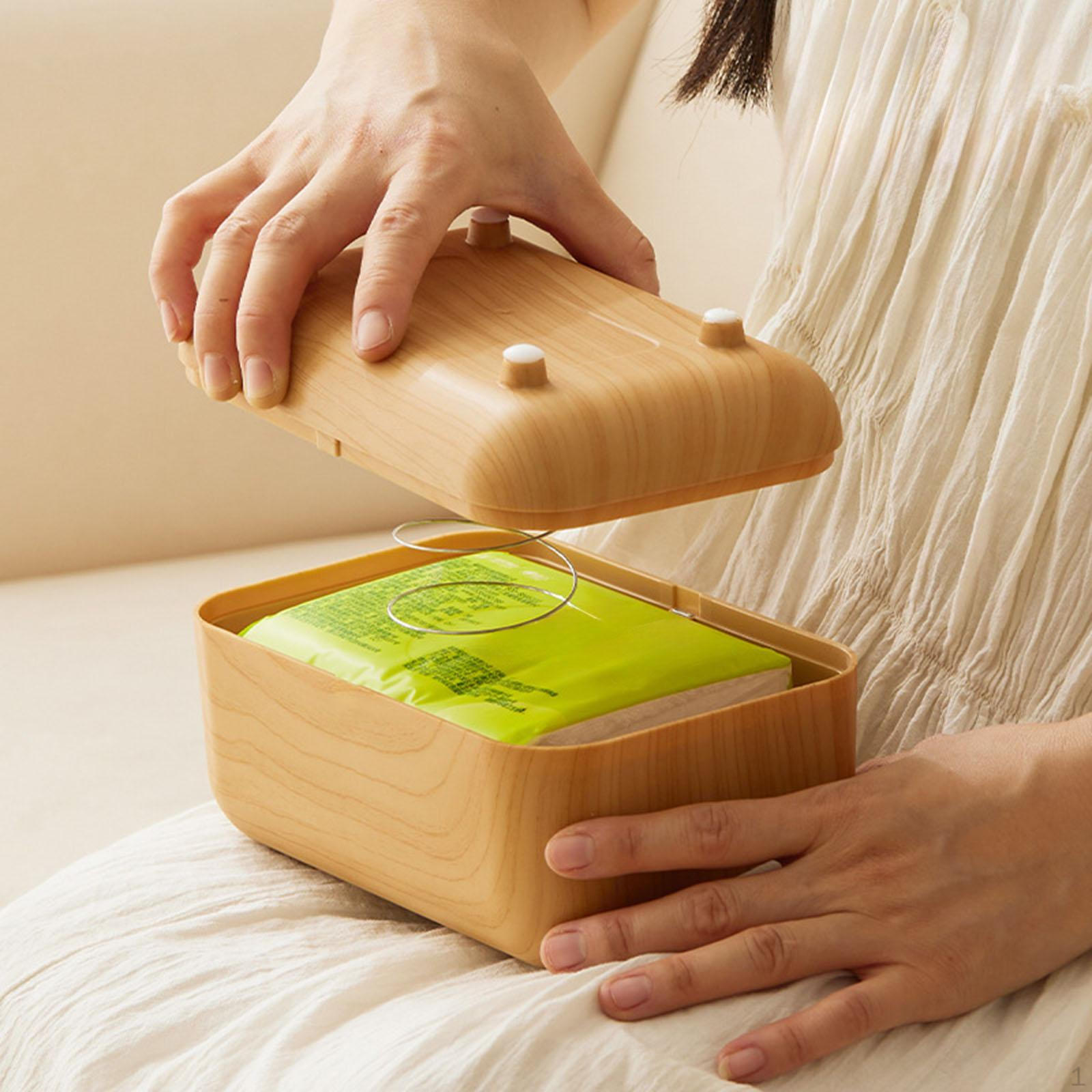 Пластиковая крышка для коробки с салфетками, решение для хранения салфеток для лица в ванной и столовой Light Color
Пластиковая крышка для коробки с салфетками, решение для хранения салфеток для лица в ванной и столовой Light Color