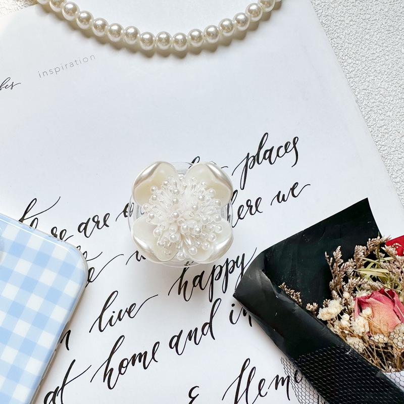Small Fresh Flower Pearl String Mobile Phone Airbag Bracket, Pasted Retractable Desktop Drama Bracket, Niche
Small Fresh Flower Pearl String Mobile Phone Airbag Bracket, Pasted Retractable Desktop Drama Bracket, Niche