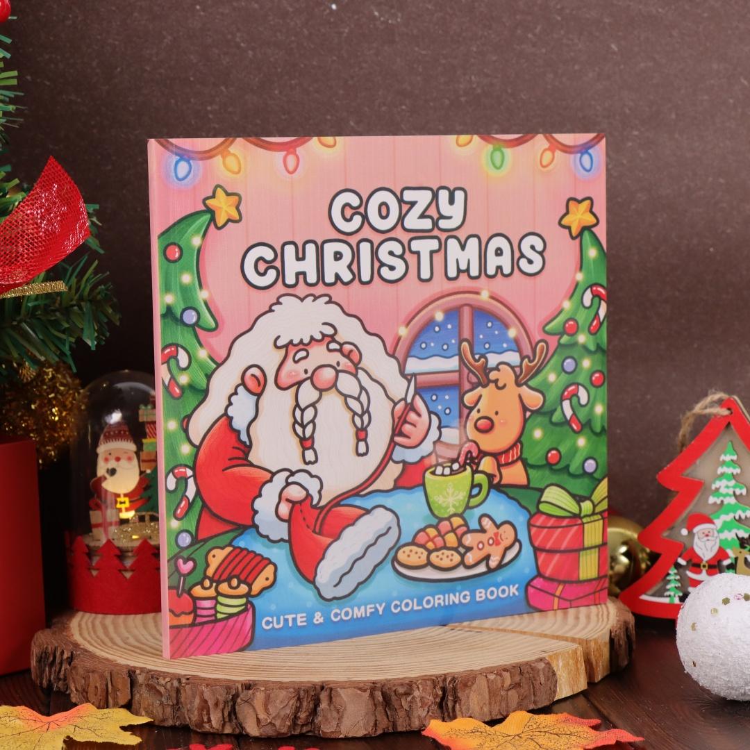 Cozy Christmas Christmas Coloring Book Cartoon Stress Relief Paperback Painting Gift Educational Montessori Drawing Toy StyleA
Cozy Christmas Christmas Coloring Book Cartoon Stress Relief Paperback Painting Gift Educational Montessori Drawing Toy StyleA