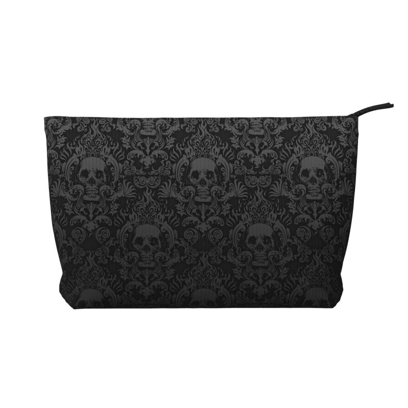 Goth Gothic Black Skull Damask Pattern Toiletry Bag Women Travel Cosmetic Makeup Organizer Lady Portable Storage Dopp Kit Case
Goth Gothic Black Skull Damask Pattern Toiletry Bag Women Travel Cosmetic Makeup Organizer Lady Portable Storage Dopp Kit Case