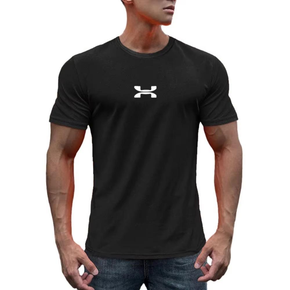 Sports T-Shirt Men S Printed Breathable Mesh Quick-Drying Running Fitness Short-Sleeved T-Shirt Casual Outdoor Street Loose Top S чёрный
Sports T-Shirt Men S Printed Breathable Mesh Quick-Drying Running Fitness Short-Sleeved T-Shirt Casual Outdoor Street Loose Top S чёрный