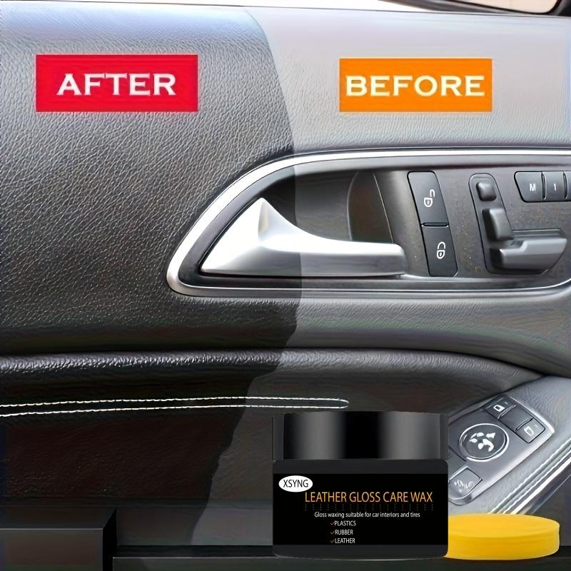 Воск для ремонта автомобиля, подходит для различных цветов, восстановление пластиковых деталей, усиление внутреннего блеска, защита шин и устранение пожелтения автомобиля 5G
Воск для ремонта автомобиля, подходит для различных цветов, восстановление пластиковых деталей, усиление внутреннего блеска, защита шин и устранение пожелтения автомобиля 5G