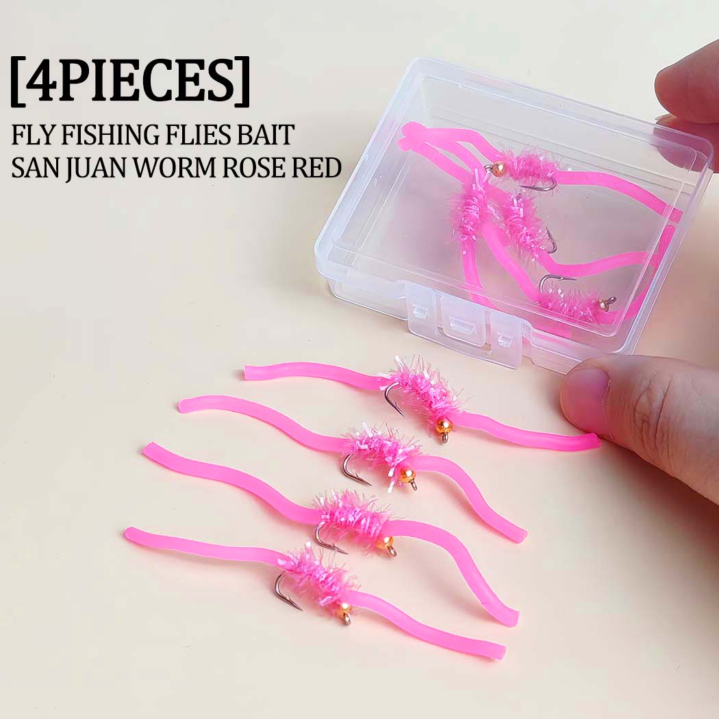 Искусственная приманка San Juan Worm-4/8 шт.-Головка с латунной бусинкой Извивающийся червяк Мухи для нахлыстовой рыбалки Нимфы для форели #10 4Pcs
Искусственная приманка San Juan Worm-4/8 шт.-Головка с латунной бусинкой Извивающийся червяк Мухи для нахлыстовой рыбалки Нимфы для форели #10 4Pcs