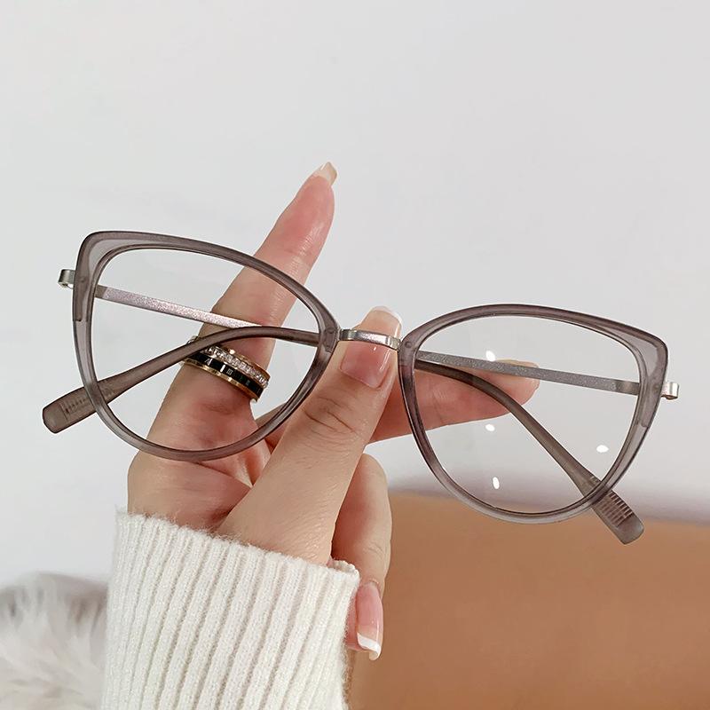 New Retro Cat Eye Glasses Frame Women Metal Casual Spectacles Eyewear Fashion Anti Blue Light Reading Glass Gradient Glasses Anti Blue light сірий
New Retro Cat Eye Glasses Frame Women Metal Casual Spectacles Eyewear Fashion Anti Blue Light Reading Glass Gradient Glasses Anti Blue light сірий