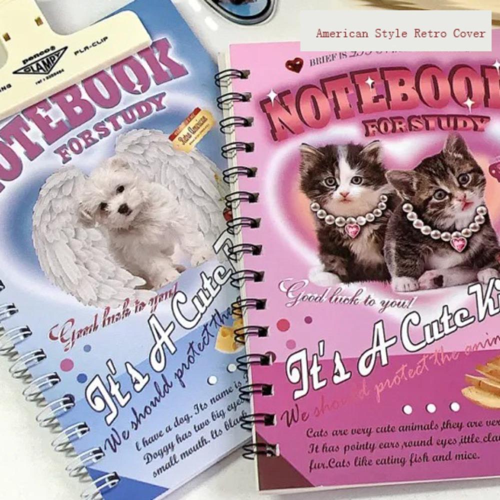 50 листов А5 Блокнот Блокнот А5 Американский Ретро Блокнот Прекрасный Спиральный Блокнот Школьные Принадлежности 
50 листов А5 Блокнот Блокнот А5 Американский Ретро Блокнот Прекрасный Спиральный Блокнот Школьные Принадлежности