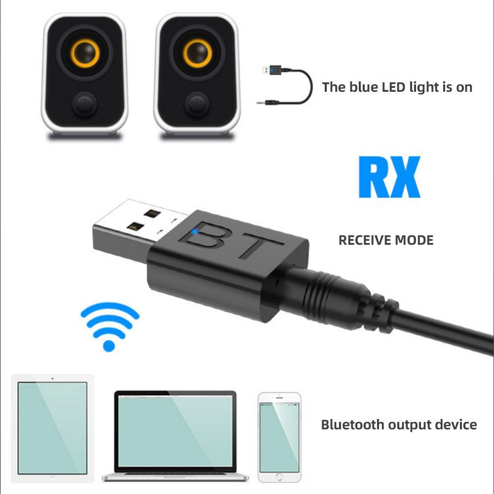 JCKEL USB Bluetooth 5.0 Передавач Приймач Стерео Bluetooth RCA USB 3.5мм AUX Для ТБ ПК Навушників Домашньої Стерео Автомобільної HIFI Аудіо чорний
JCKEL USB Bluetooth 5.0 Передавач Приймач Стерео Bluetooth RCA USB 3.5мм AUX Для ТБ ПК Навушників Домашньої Стерео Автомобільної HIFI Аудіо чорний