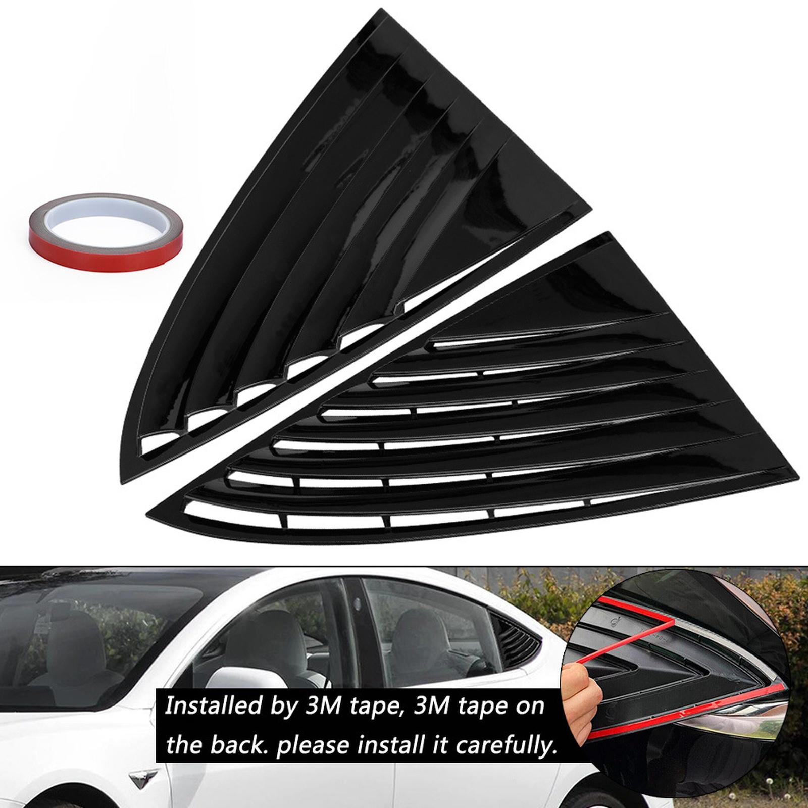Car Rear Window Louver Spoiler Panel Vent Blinds Fit For Model 3 2017-2021 ABS Accessories One Size
Car Rear Window Louver Spoiler Panel Vent Blinds Fit For Model 3 2017-2021 ABS Accessories One Size
