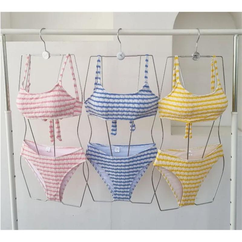 Factory high sense retro simple pure desire small fragrance suspender bikini split swimsuit women XL синій
Factory high sense retro simple pure desire small fragrance suspender bikini split swimsuit women XL синій