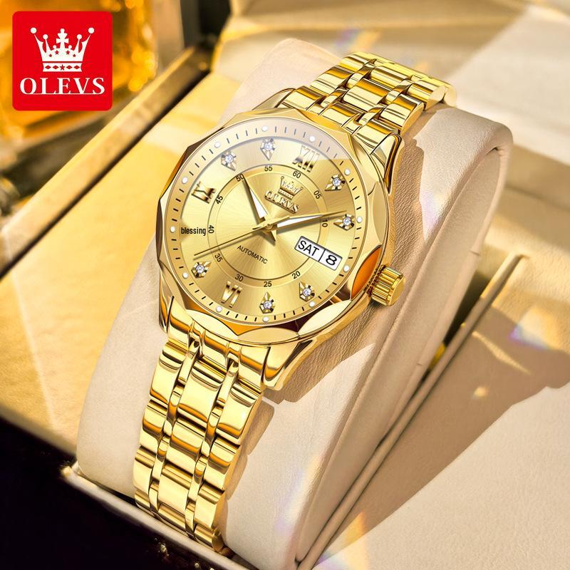 Olixis Новые мужские автоматические механические часы ромбовидной формы - Высококлассные, универсальные в деловом стиле
Olixis Новые мужские автоматические механические часы ромбовидной формы - Высококлассные, универсальные в деловом стиле