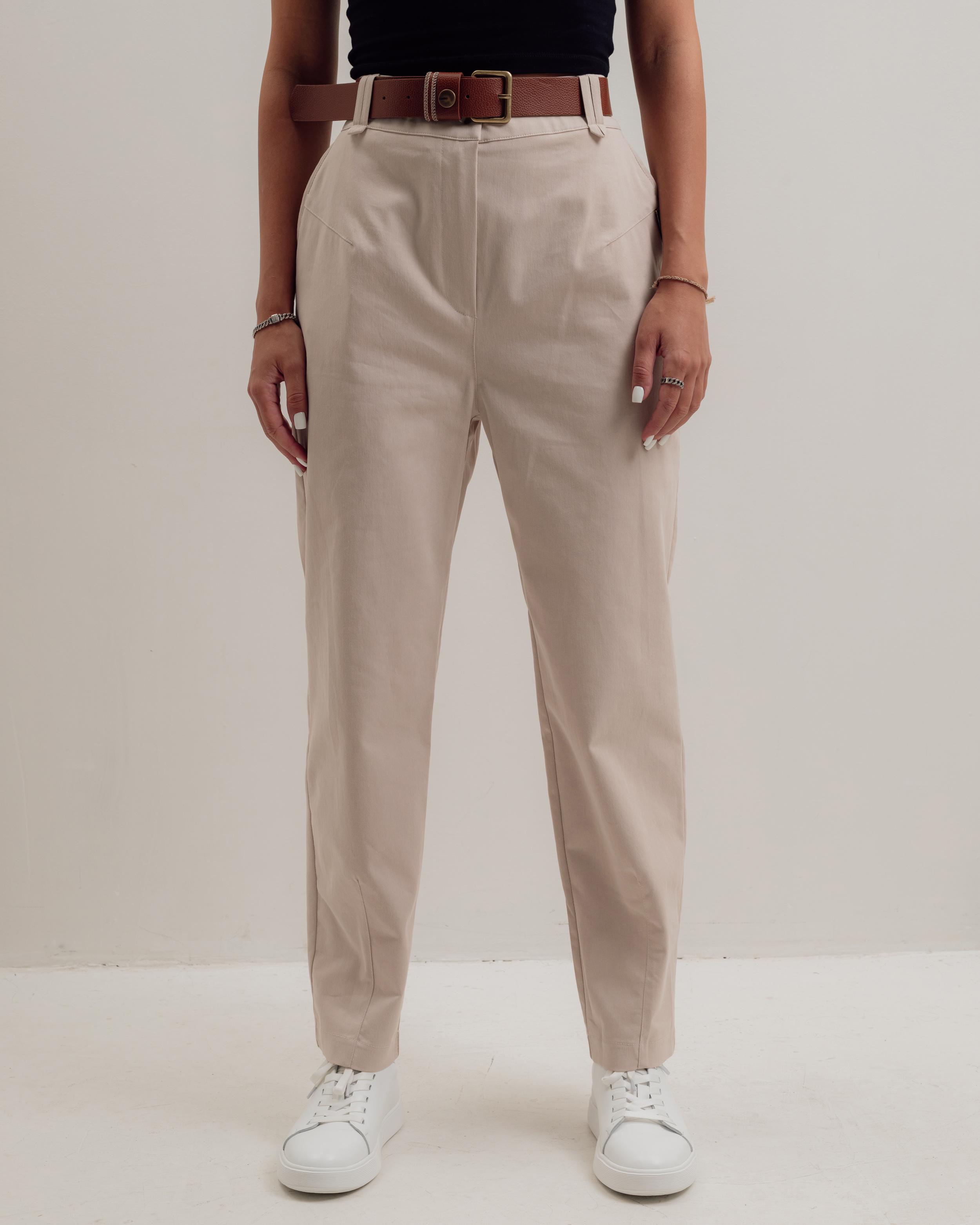 Брюки с поясом FUSION 23525 44 бежевые 44 бежевий
Брюки с поясом FUSION 23525 44 бежевые 44 бежевий