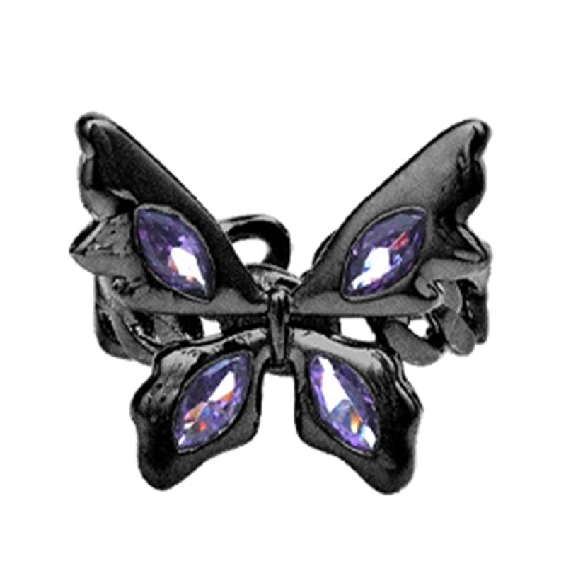 Black Butterfly Decorative Ring Niche High-End Personalized Light Luxury Ring One Size
Black Butterfly Decorative Ring Niche High-End Personalized Light Luxury Ring One Size
