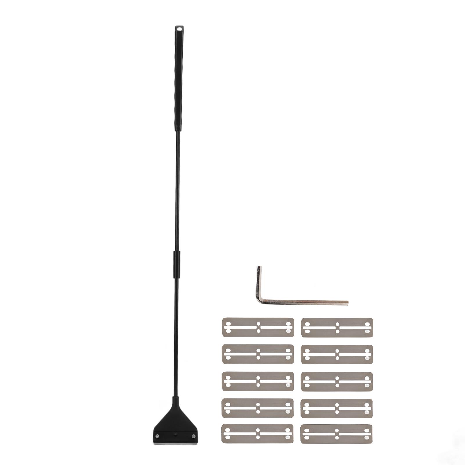 Algae Scraper Long Handle Fish Tank Glass Scraper Removal Tool with 10 Blades for Saltwater and
Algae Scraper Long Handle Fish Tank Glass Scraper Removal Tool with 10 Blades for Saltwater and