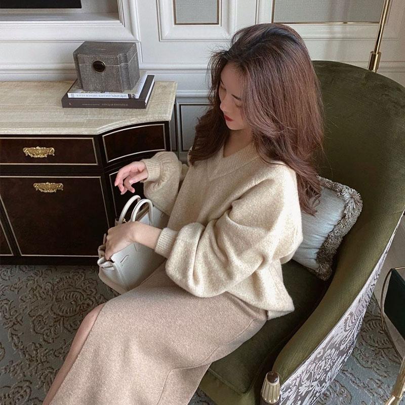 Женский свитер с v-образным вырезом, мягкий клейкий осенне-зимний свободный свитер с рукавами-фонариками, вязаный нижний пуловер с длинными рукавами, женский One Size абрикосовый
Женский свитер с v-образным вырезом, мягкий клейкий осенне-зимний свободный свитер с рукавами-фонариками, вязаный нижний пуловер с длинными рукавами, женский One Size абрикосовый