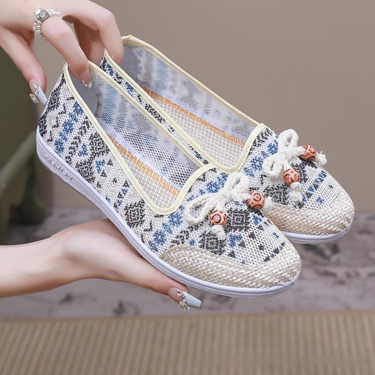 Women s Woven One Foot Shoes, Casual Flat Shoes, Mesh Breathable Home and Outdoor Spring and Summer Styles 35 небо синє кольору
Women s Woven One Foot Shoes, Casual Flat Shoes, Mesh Breathable Home and Outdoor Spring and Summer Styles 35 небо синє кольору