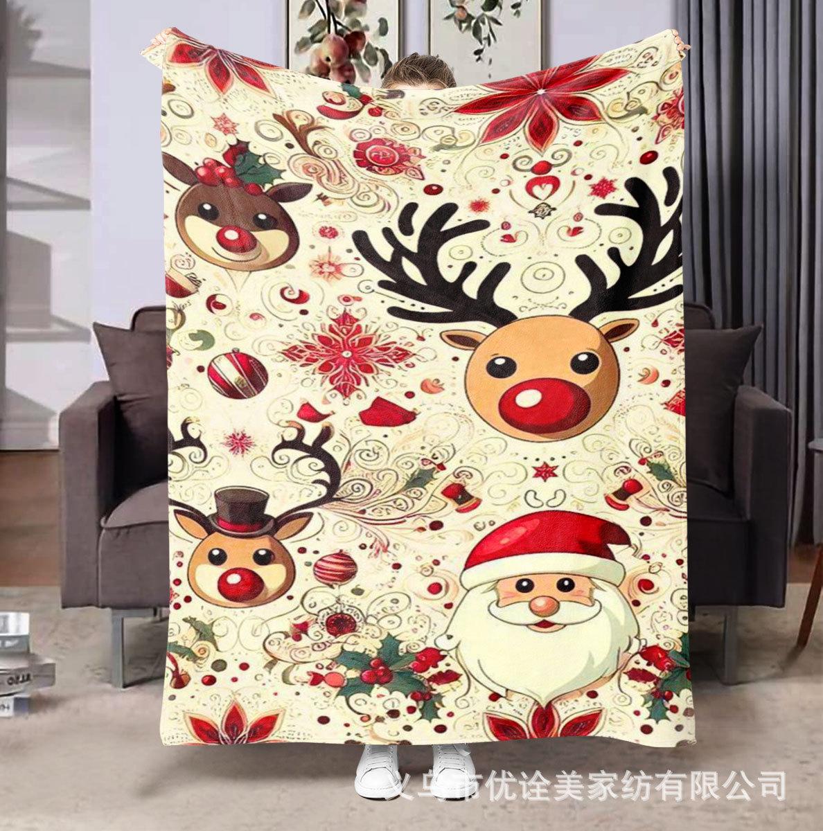 Christmas-themed checkered pattern Printed Blanket for Sofa Bed Travel Camping Living Room Office Conditioning Blanket 75x90cm
Christmas-themed checkered pattern Printed Blanket for Sofa Bed Travel Camping Living Room Office Conditioning Blanket 75x90cm
