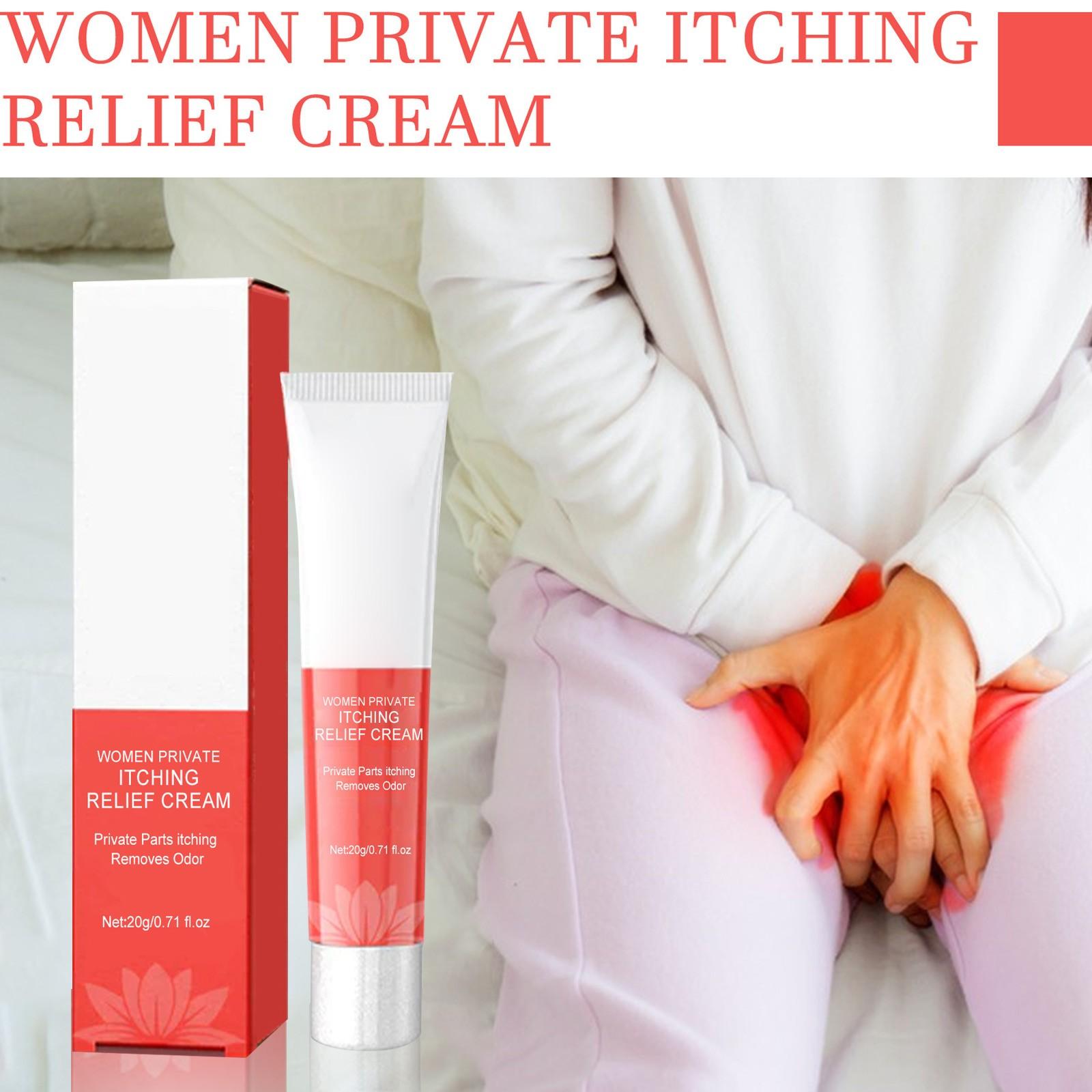 Мазь от зуда для интимных частей тела, мазь для ухода за кожей для женщин, 20 г, зуд, физический дискомфорт, запах, крем от зуда для ухода за кожей для женщин, 20 г One Size