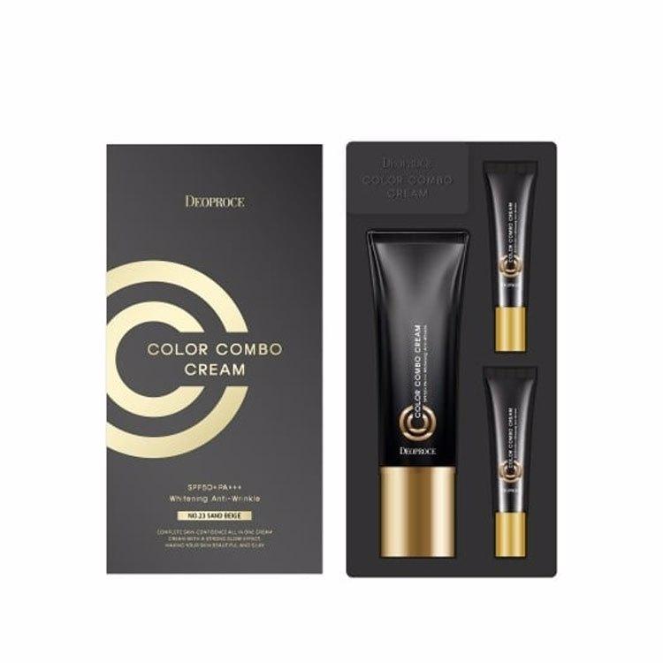Солнцезащитный СС крем для лица DEOPROCE COLOR COMBO CREAM SPECIAL SET SPF50+ NO,23 40+5*2г
Солнцезащитный СС крем для лица DEOPROCE COLOR COMBO CREAM SPECIAL SET SPF50+ NO,23 40+5*2г