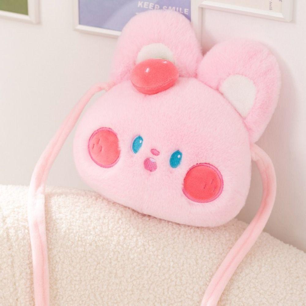 Large Capacity Plush Rabbit Shoulder Bag Cartoon Animal Rabbit Stuffed Shoulder Bag Shopping
Large Capacity Plush Rabbit Shoulder Bag Cartoon Animal Rabbit Stuffed Shoulder Bag Shopping