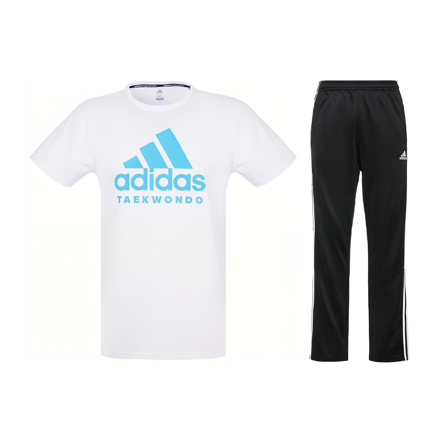 Adidas Футболка с коротким рукавом и круглым вырезом, напечатанным логотипом, в полоску, дышащая, прямые длинные брюки, повседневный спортивный комплект ADICTT-WB+TR30PR-BW XL
Adidas Футболка с коротким рукавом и круглым вырезом, напечатанным логотипом, в полоску, дышащая, прямые длинные брюки, повседневный спортивный комплект ADICTT-WB+TR30PR-BW XL