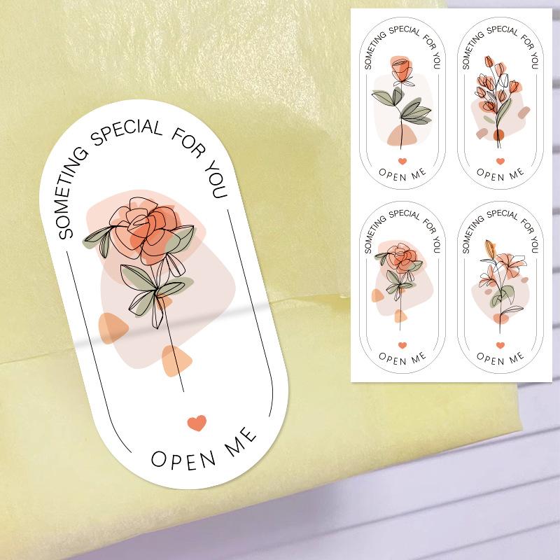 100 Stickers/pack, Floral Stickers, Ellipses, Sealing Stickers, Gift Box Decorative Label Stickers, Packaging, Sealing Stickers, Baking Stickers 100 stickers/pack
100 Stickers/pack, Floral Stickers, Ellipses, Sealing Stickers, Gift Box Decorative Label Stickers, Packaging, Sealing Stickers, Baking Stickers 100 stickers/pack