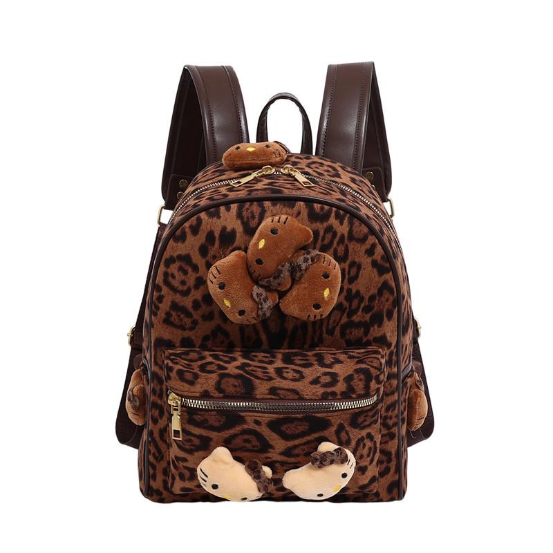 2025 Милый рюкзак с леопардовым принтом для женщин, Универсальный, большой вместимости, студенческий и дорожный рюкзак для книг 25x13x30 cm кофейный
2025 Милый рюкзак с леопардовым принтом для женщин, Универсальный, большой вместимости, студенческий и дорожный рюкзак для книг 25x13x30 cm кофейный
